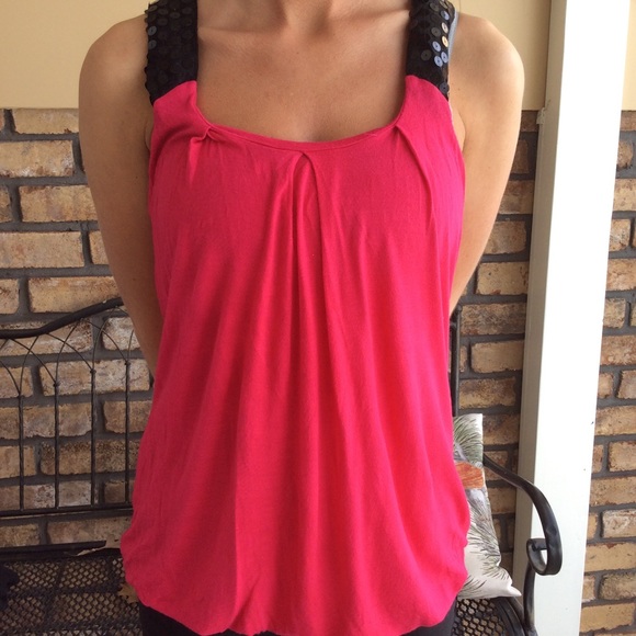 Charlotte Russe Tops - SALE 🖤 Dressy Racerback Tank